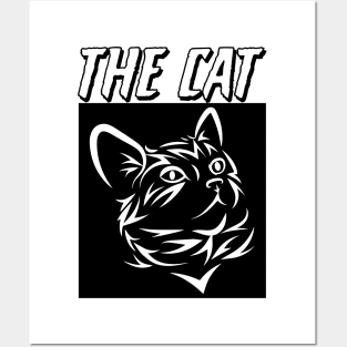 The Cat Is Here Posters and Art